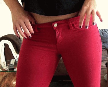 Crimson Hot Jeans – Ass